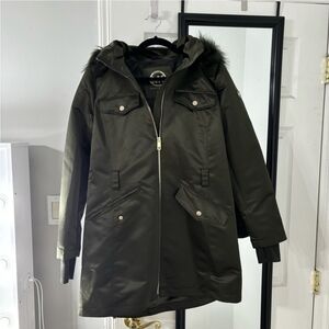 ISO: Michael Kors Olive Parka Coat